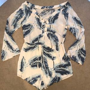 Dainty Hooligan Off the Shoulder Romper